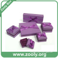 Decorative Paper Jewelry Gift Box / Paper Ring Box / Printed Cardboard Box